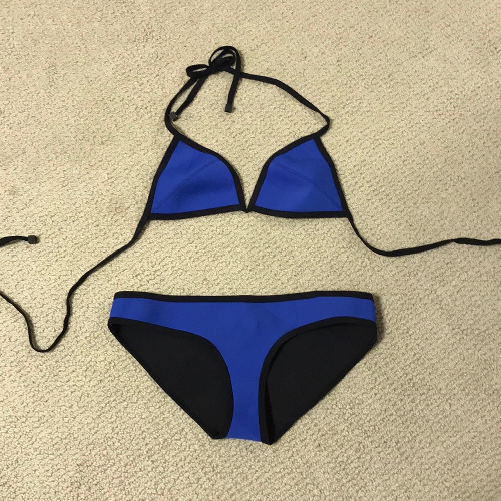 Triangl Royal Blue Bathing Suit